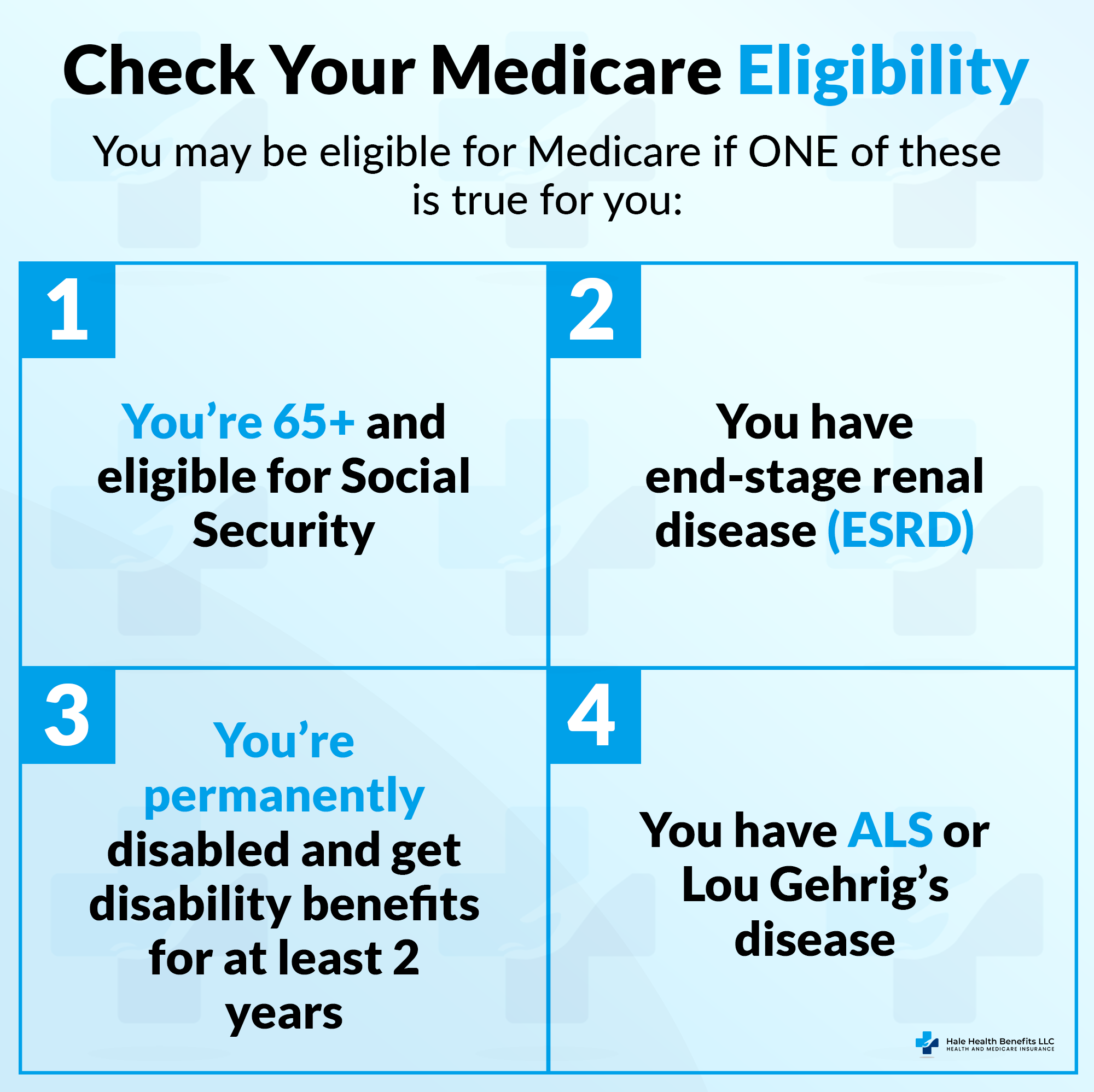 Medicare Eligibility And Enrollment Hale Health Benefits